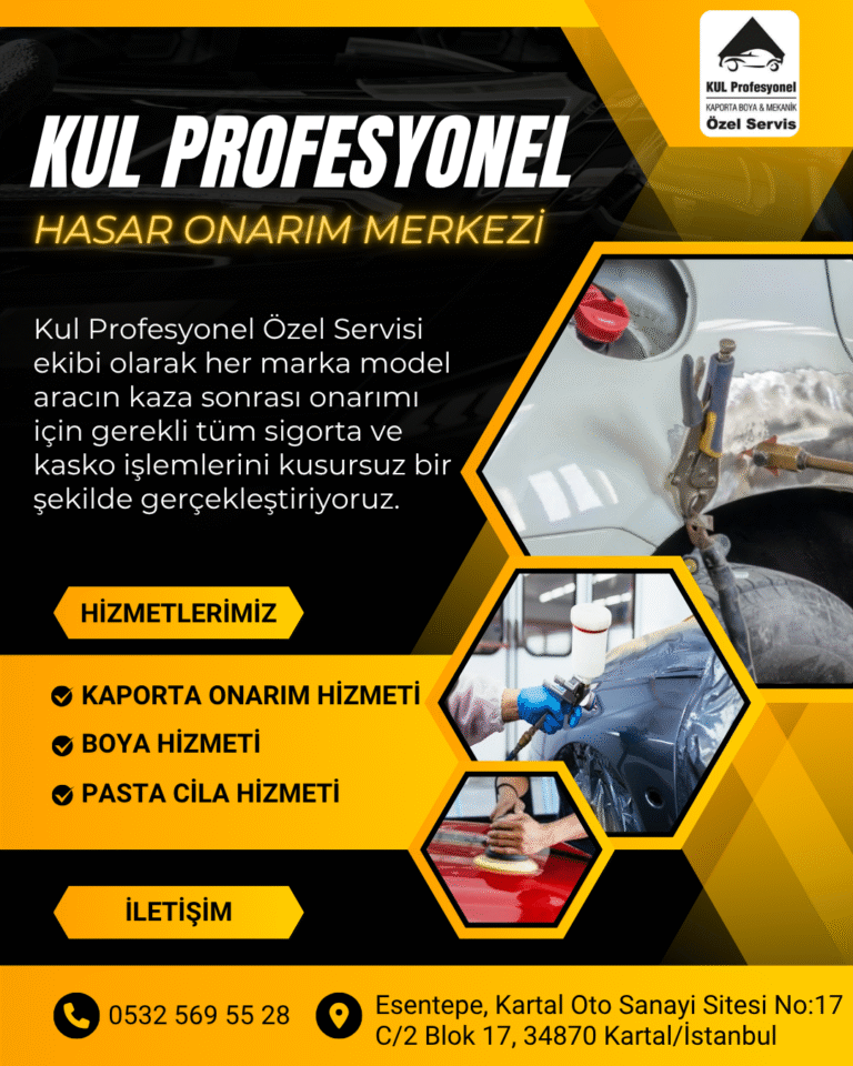 İstanbul Kaporta Boya Servisi